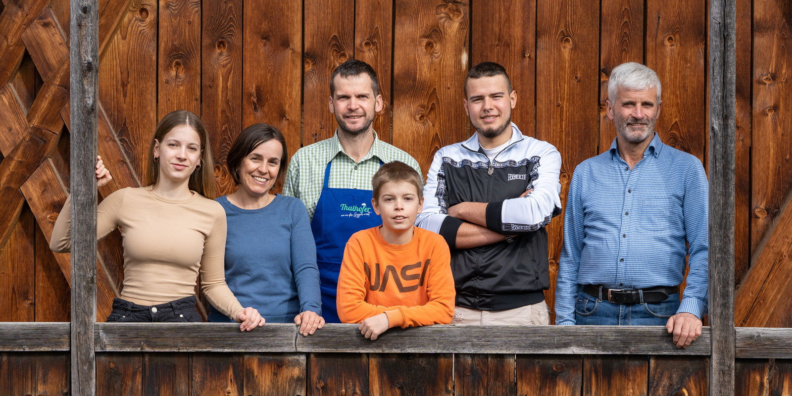 Familie Obrist vom Thalhofer Hof in Latzfons