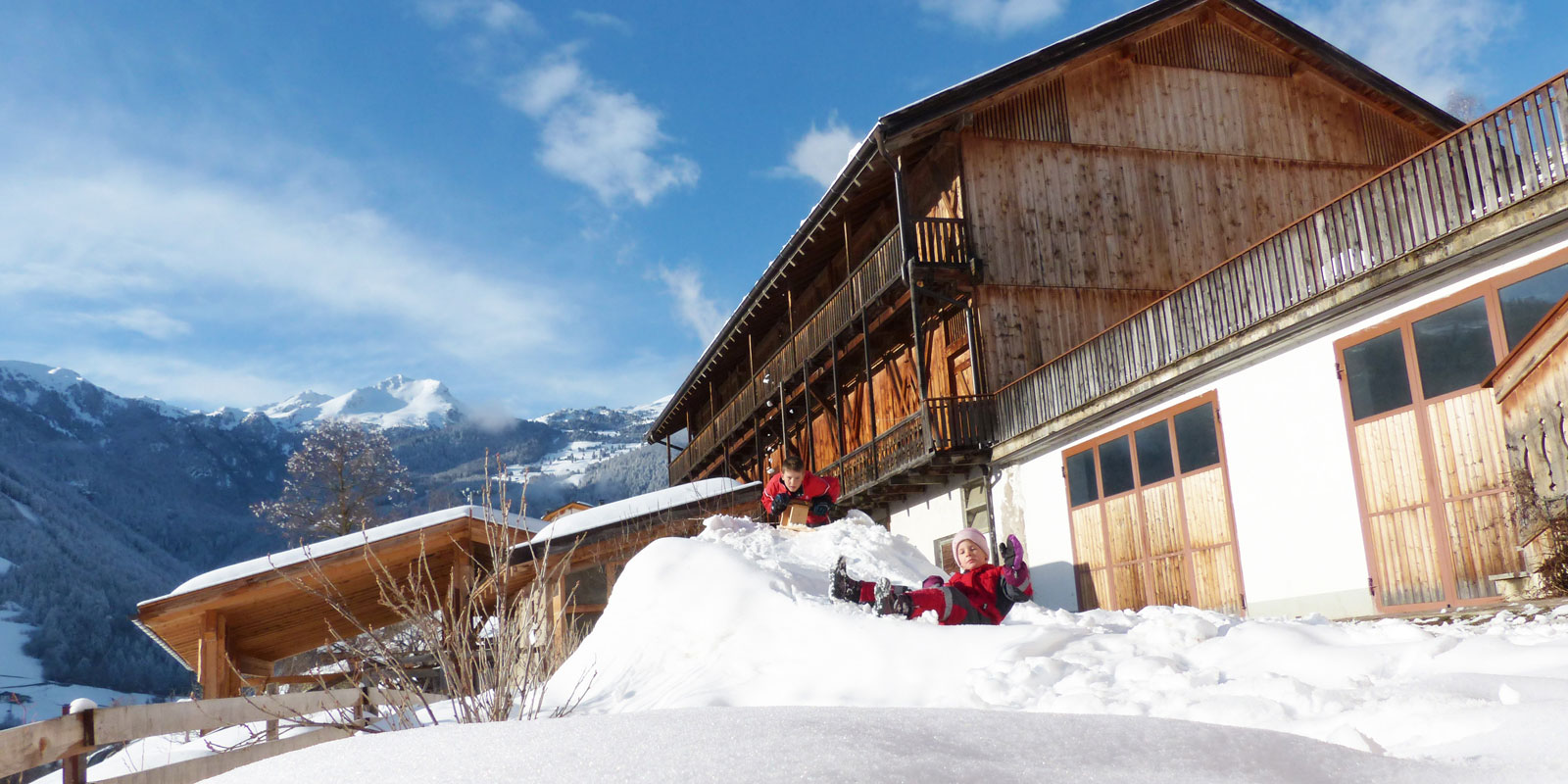 Winterurlaub auf dem Bauernhof Thalhofer Hof