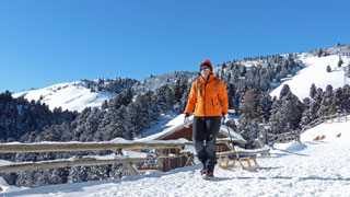 Rodeln auf der Latzfonser Jochalm